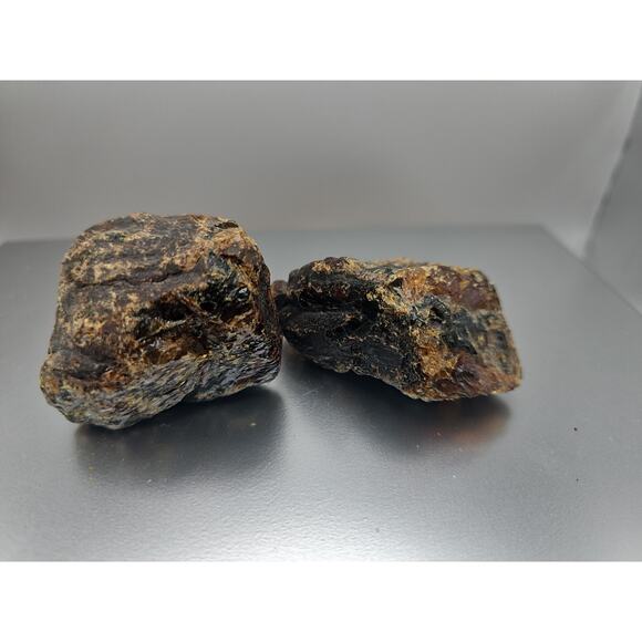 Amber Stone 2pcs - Picture 1 of 9